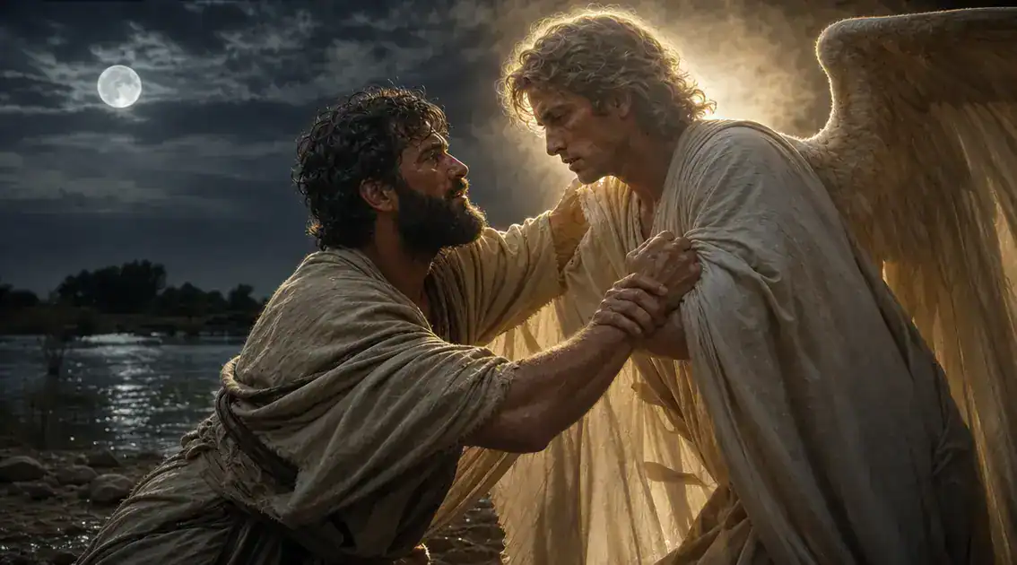 A luta de Jacó com o anjo: o mistério da noite que mudou Israel