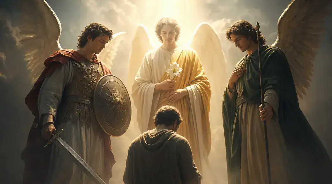 Arcanjos e nomes: Miguel, Gabriel e outras presenças