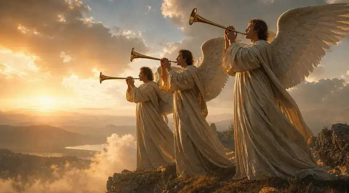 As sete trombetas: o papel angelical no anúncio do juízo