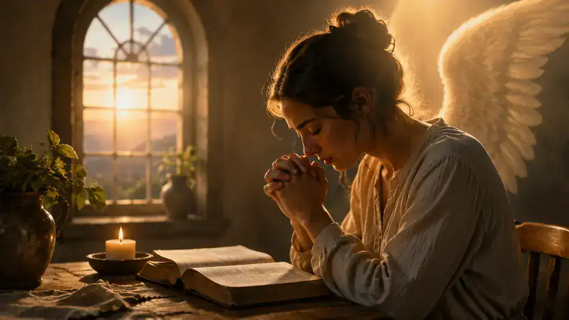 Como acolher uma bênção angelical na sua rotina de fé