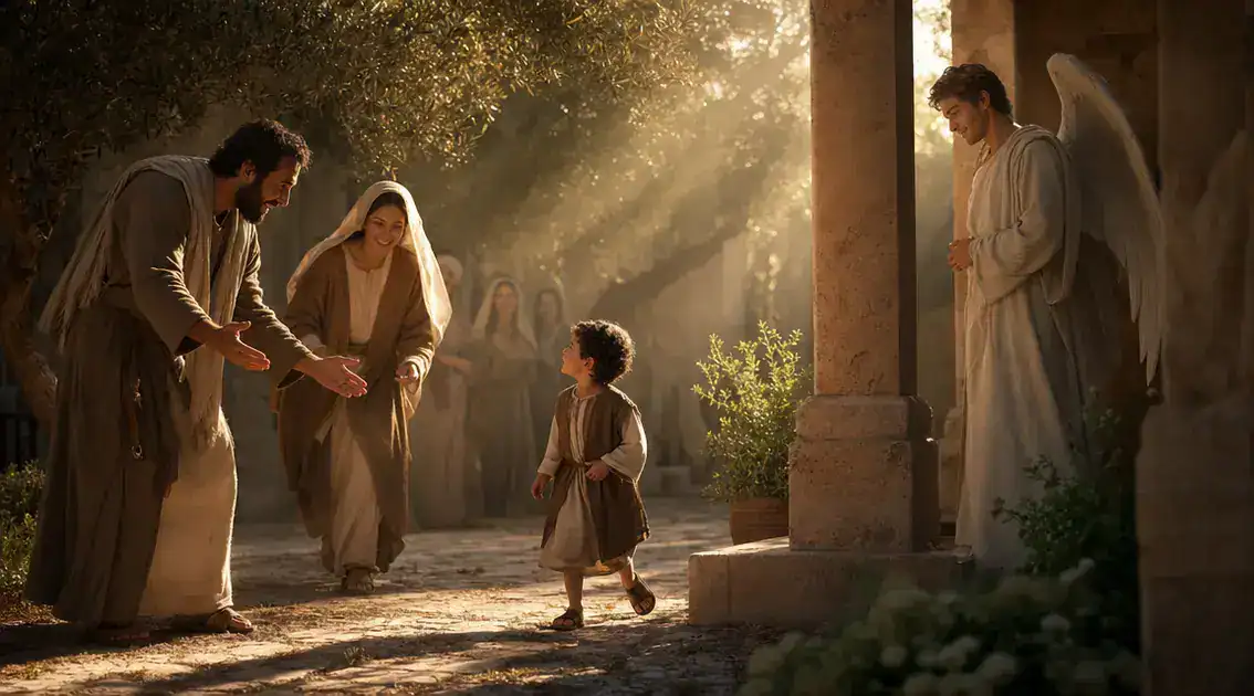 como reconhecer sinais de proteção angelical na infância