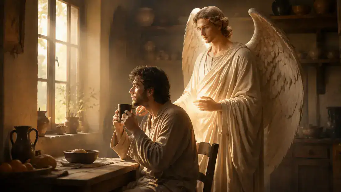 Como sentir a presença do anjo do dia na rotina