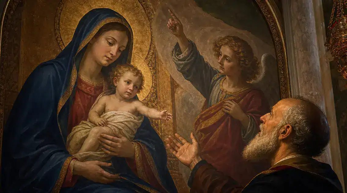 Cores, luz e gesto: técnicas que revelam o sagrado