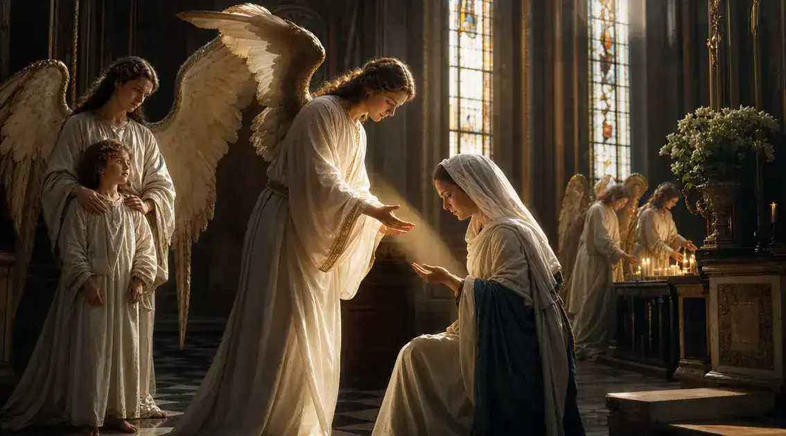 Funções angélicas: mensageiros, guardiões e ministros de Deus