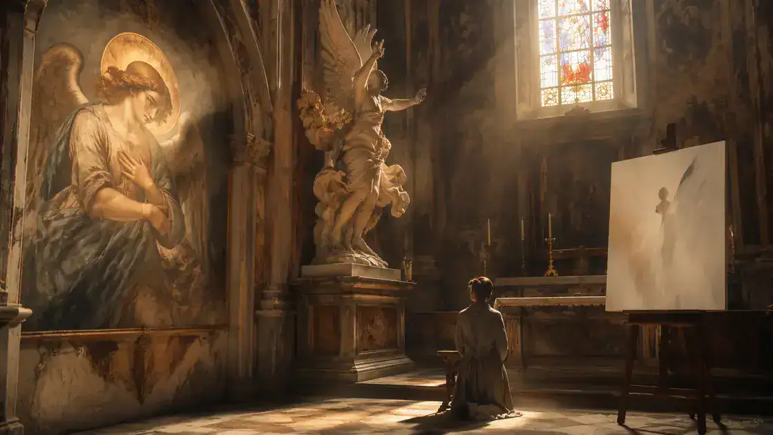 Iconografia angelical na arte sacra e sua transição