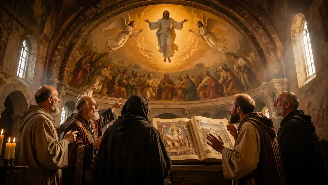 Interpretações patrísticas e medievais: como os pais da Igreja viram a cena