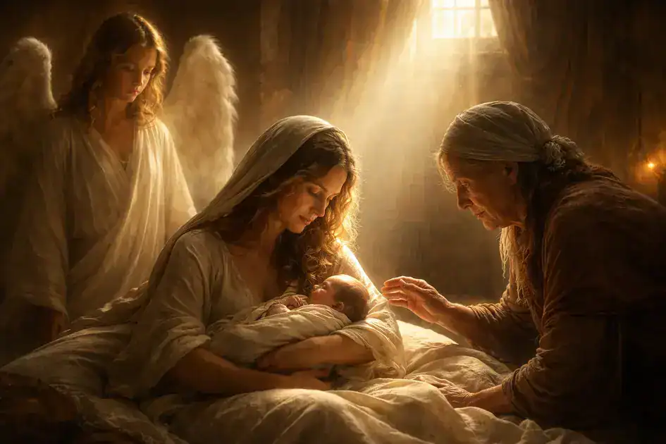 interpretações teológicas: quando um anjo é concedido
