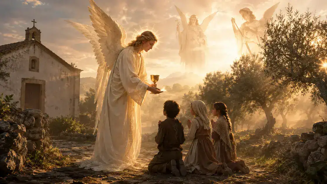 Ligação entre o anjo e a tradição bíblica dos mensageiros divinos