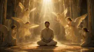 Meditação guiada na presença dos anjos para paz interior
