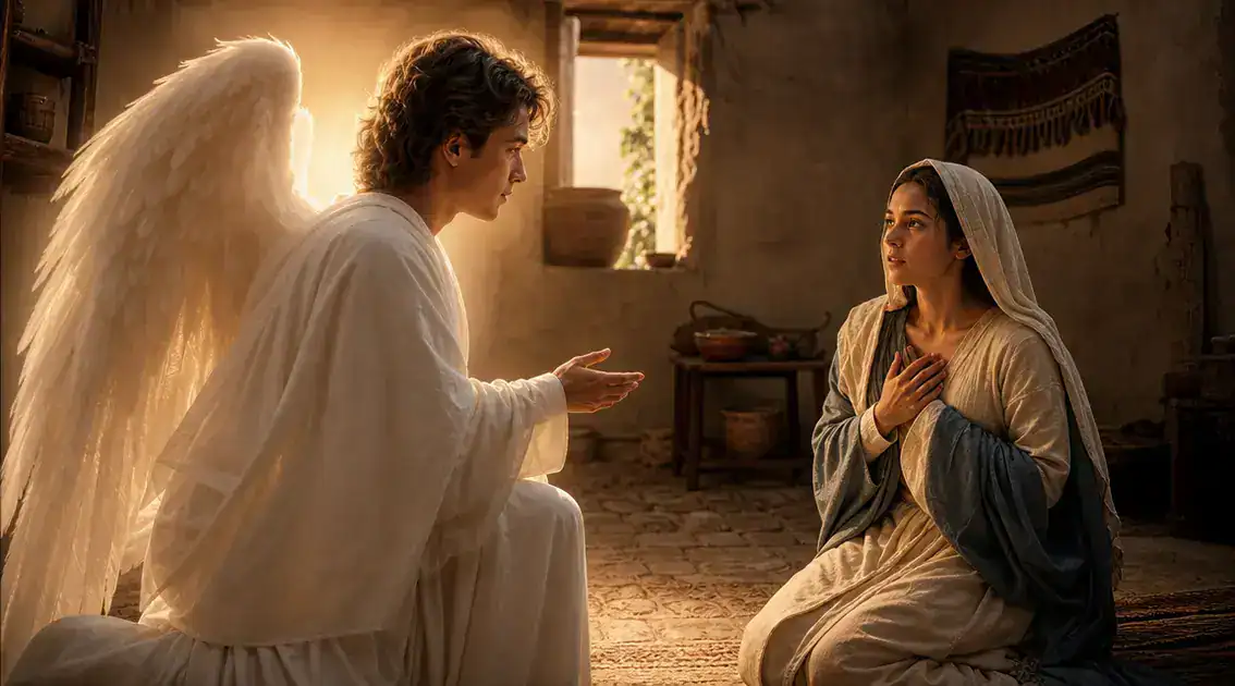 O anúncio a Maria e o papel de Gabriel na história da salvação
