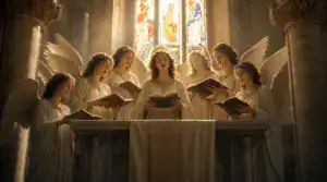 Os louvores eternos dos anjos: o Trisságio e o Sanctus celestial