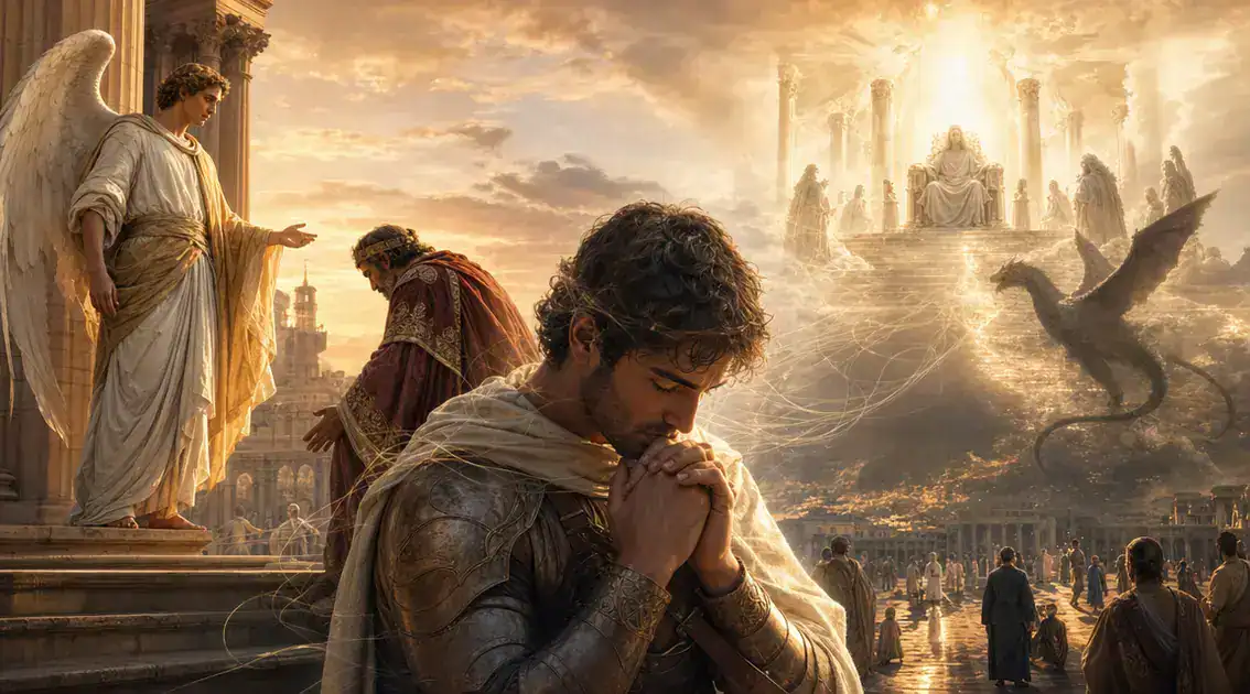 Passagens-chave: Daniel, Efésios e Apocalipse sobre poderes espirituais