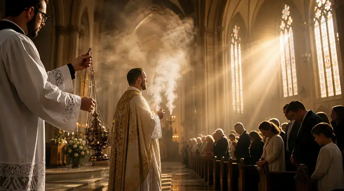 Prática devocional contemporânea: usar incenso com reverência na liturgia
