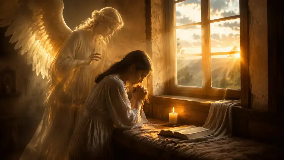 Práticas de oração para reconhecer e ouvir o anjo