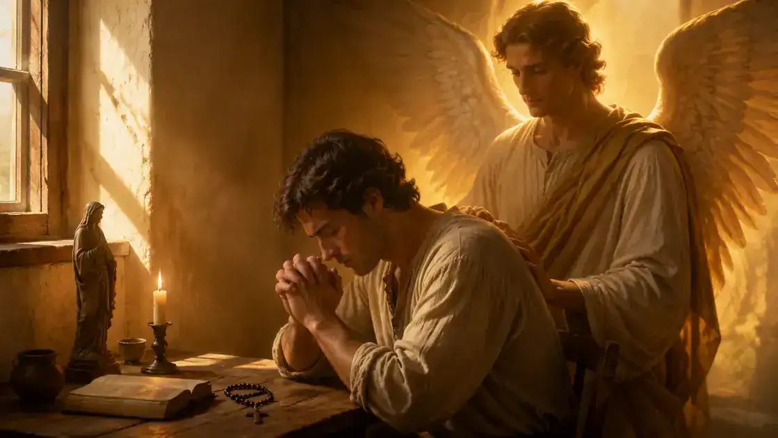 Práticas simples para acolher o anjo do dia