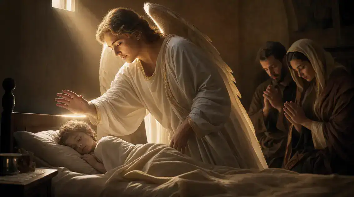 Proteção angelical para filhos: orações e rituais da tradição cristã