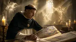 Santo Tomás de Aquino e sua doutrina completa sobre os anjos