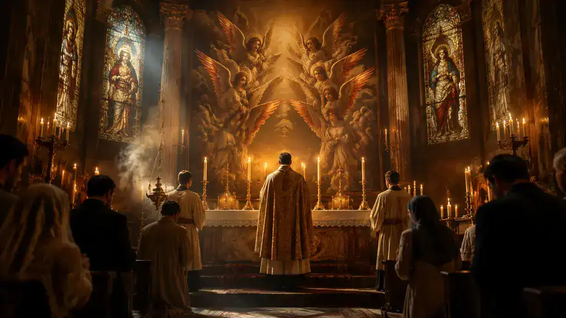 Serafins em liturgia e devoção: imagens que nutrem a fé