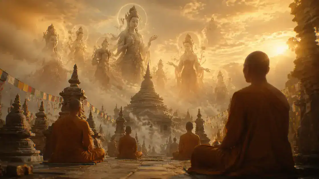 Seres celestiais no Budismo: o que os sutras dizem sobre os devas