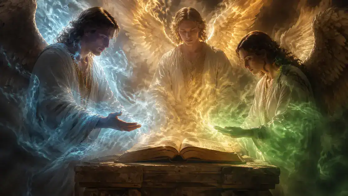 Significados tradicionais das cores angelicais