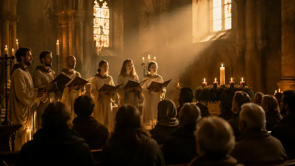 Tradição litúrgica e hinos: como a igreja canta os anjos