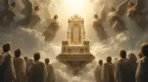 Tronos como intercessores: sua função entre Deus e os anjos inferiores