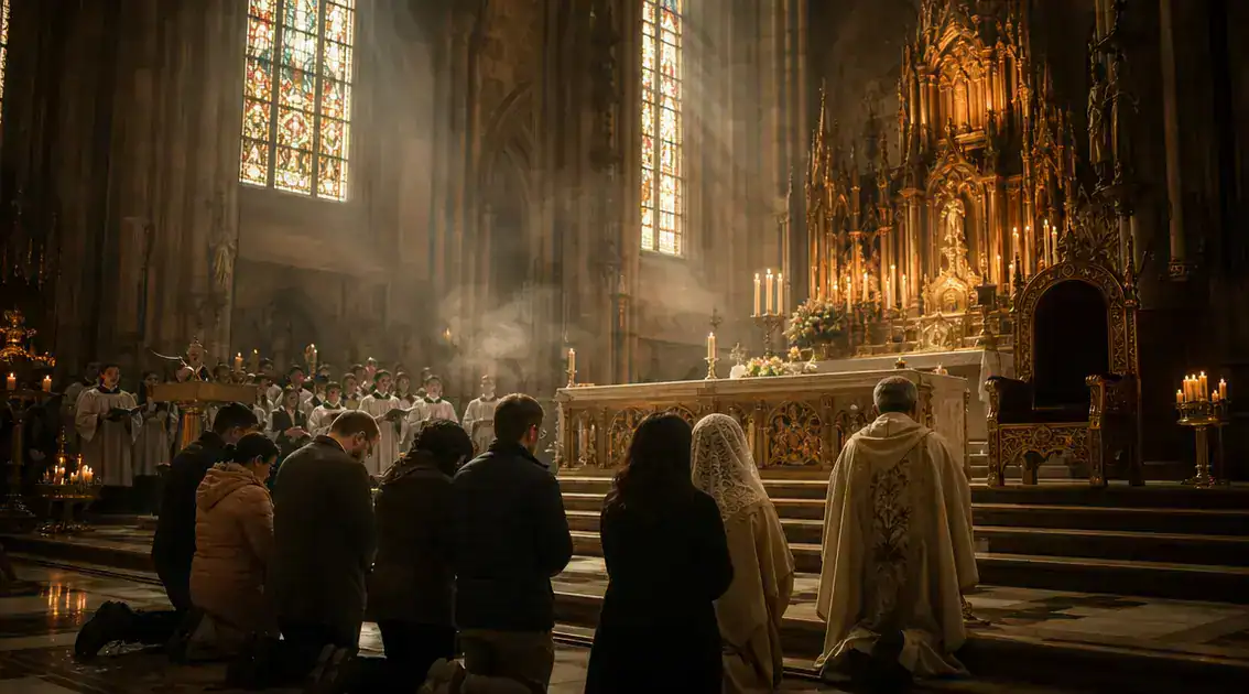 Tronos na liturgia e na prática devocional cristã